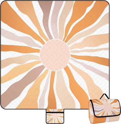 Couverture de pique-nique extérieure pliable et portable